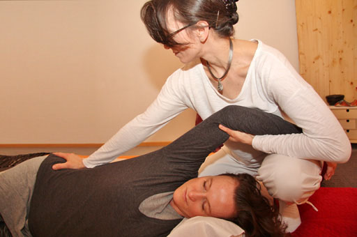 Shiatsu-Behandlung